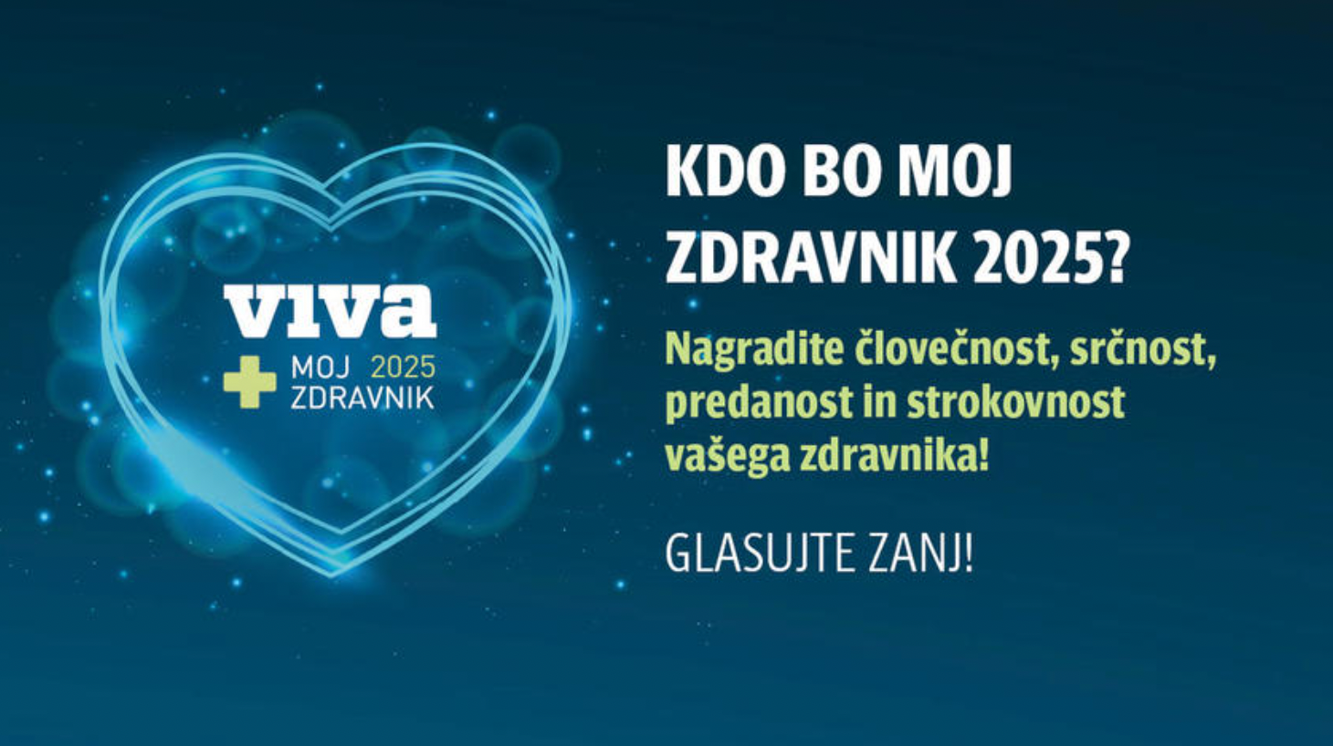 Kdo bo moj zdravnik 2025? Glasujte!