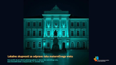 Lokalne skupnosti za odpravo raka materničnega vratu 2025